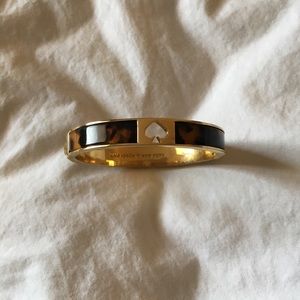 Kate Spade Tortoise Hinged Bangle